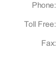 Phone:  765-724-0333 Toll Free: 1-888-220-2759 Fax:  765-215-2644